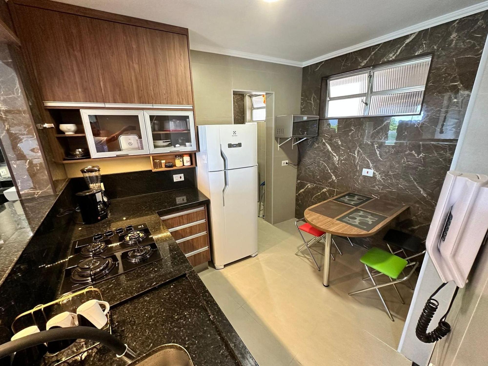 Ferienwohnung Ap Pe Na Areia Vista Parcial Mar Santos  Exterior foto
