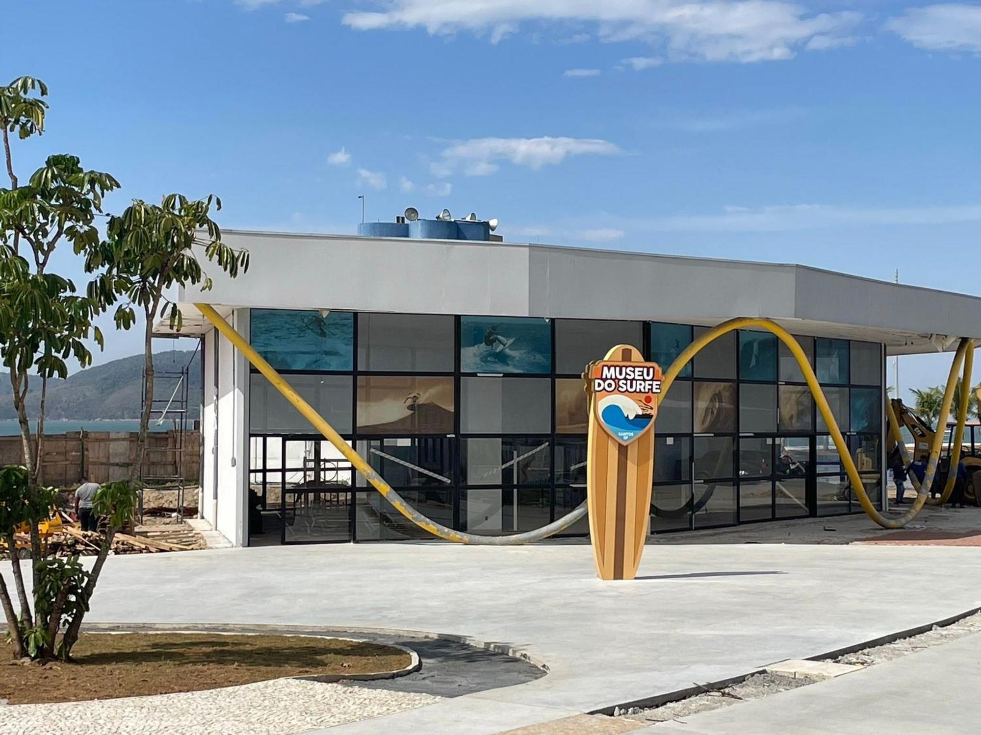 Ferienwohnung Ap Pe Na Areia Vista Parcial Mar Santos  Exterior foto
